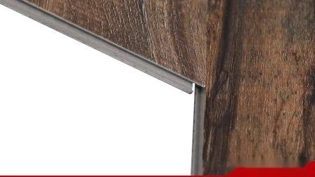 Spc ignífugo impermeable de madera haga clic en pisos de tablones de vinilo
